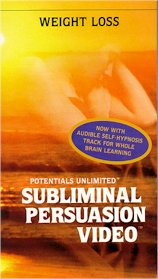 SUBLIMINAL PERSUASION AUDIO/VISUAL SERIES: Weight Loss